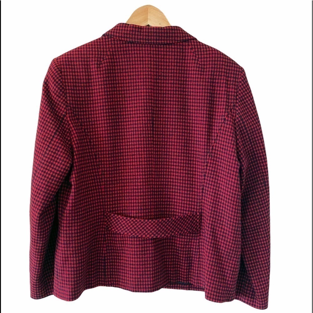 Pendleton Buffalo Check Wool Single Breasted Blaz… - image 8